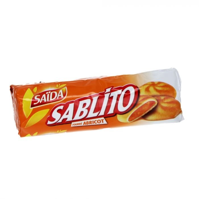 Sablito fourré abricot